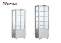 215L Commercial Glass Door Refrigerator Drink Display Cabinet Showcase