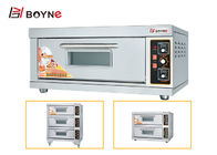 Commercial Stainless Steel Bakery Singel Deck One Tray Oven For Bakery Shop