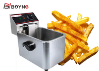 Fast Food Fried Food Single tank Fryer for potato chips Snack Equipments