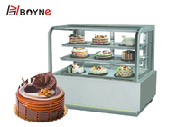 Japanese Style Three Layer Cake Freezer with Marble Base for bakery shop